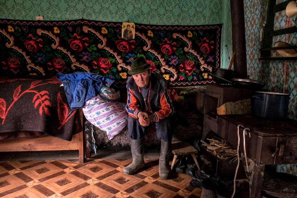 Rural Man's Quiet Home by Andrei Nicolas - The Traveler — canvas wall art