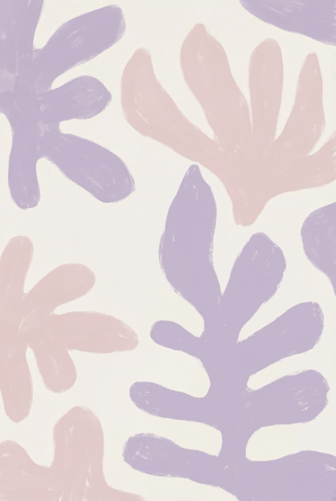 Soft Abstract Botanicals by Melloi Art Prints — canvas wall art
