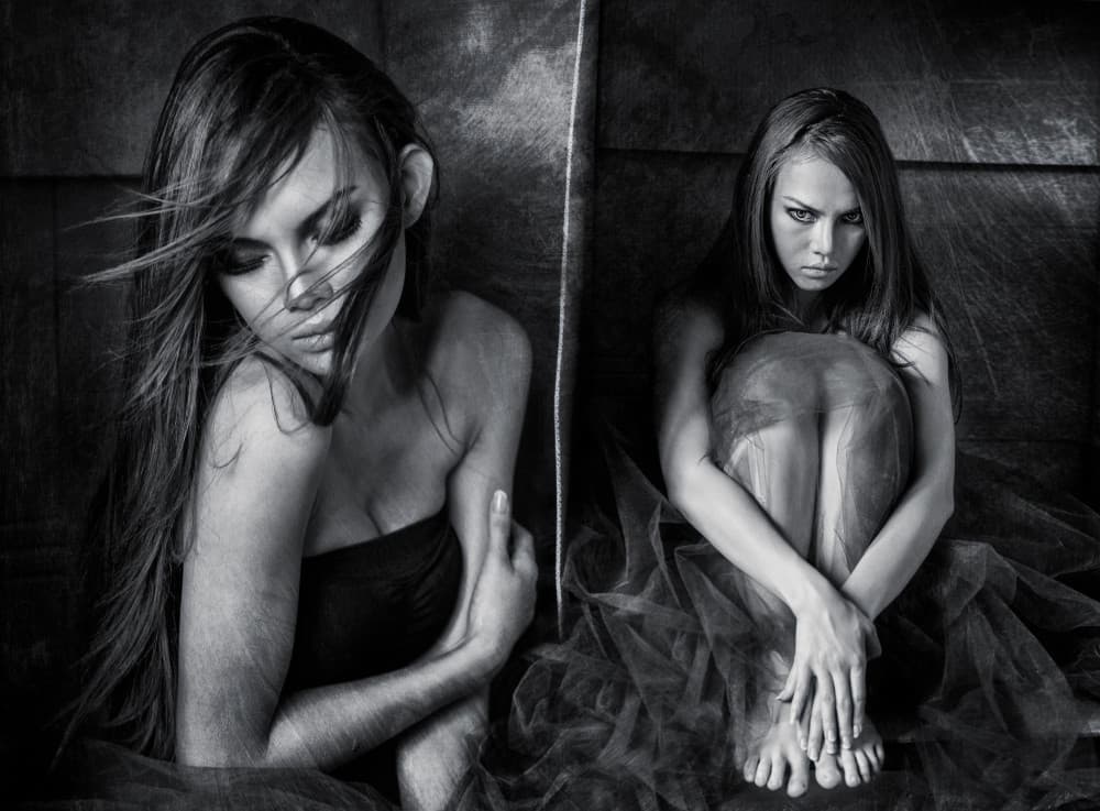 Emotional Duality by Faizal Besari — canvas wall art