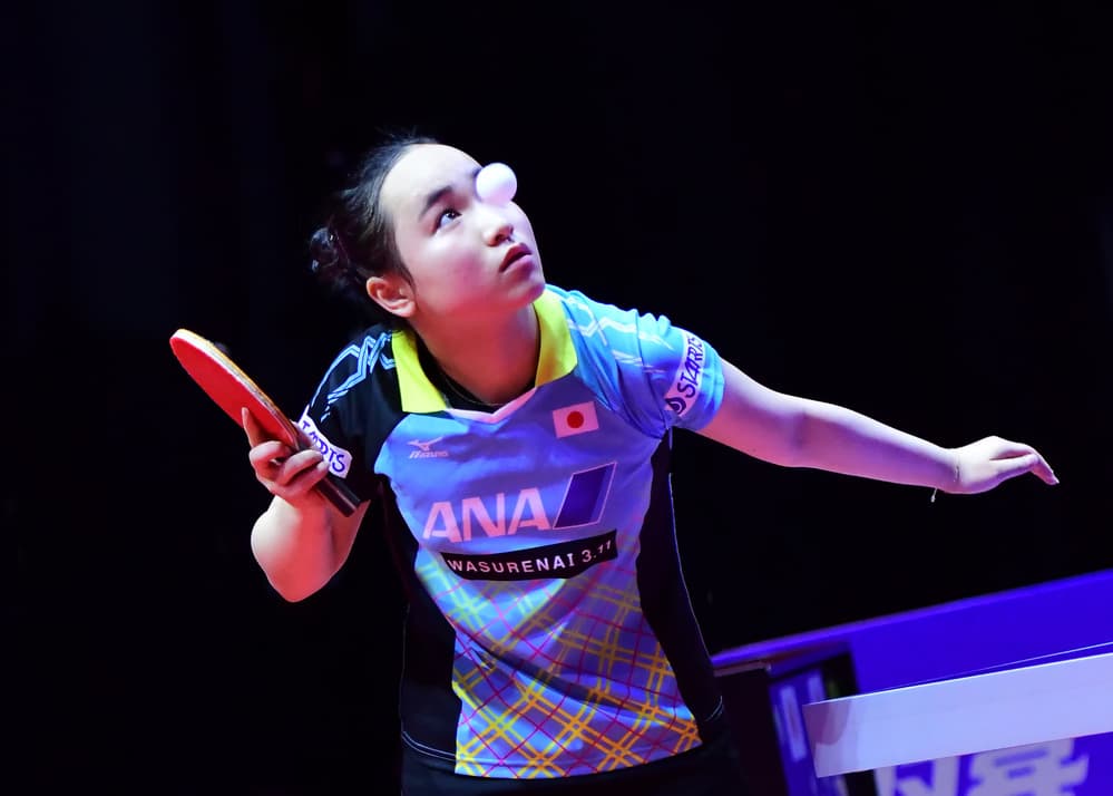Table Tennis Focus by Rob Li — canvas wall art