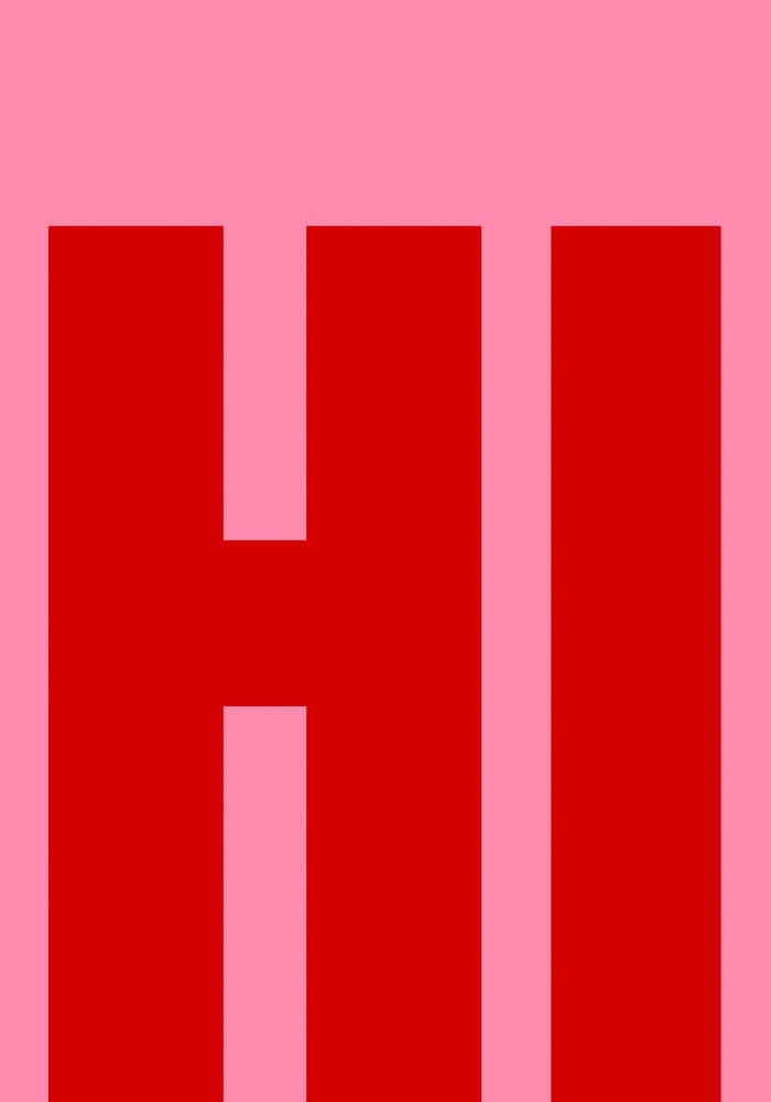 Bold Greeting by Athene Fritsch — canvas wall art