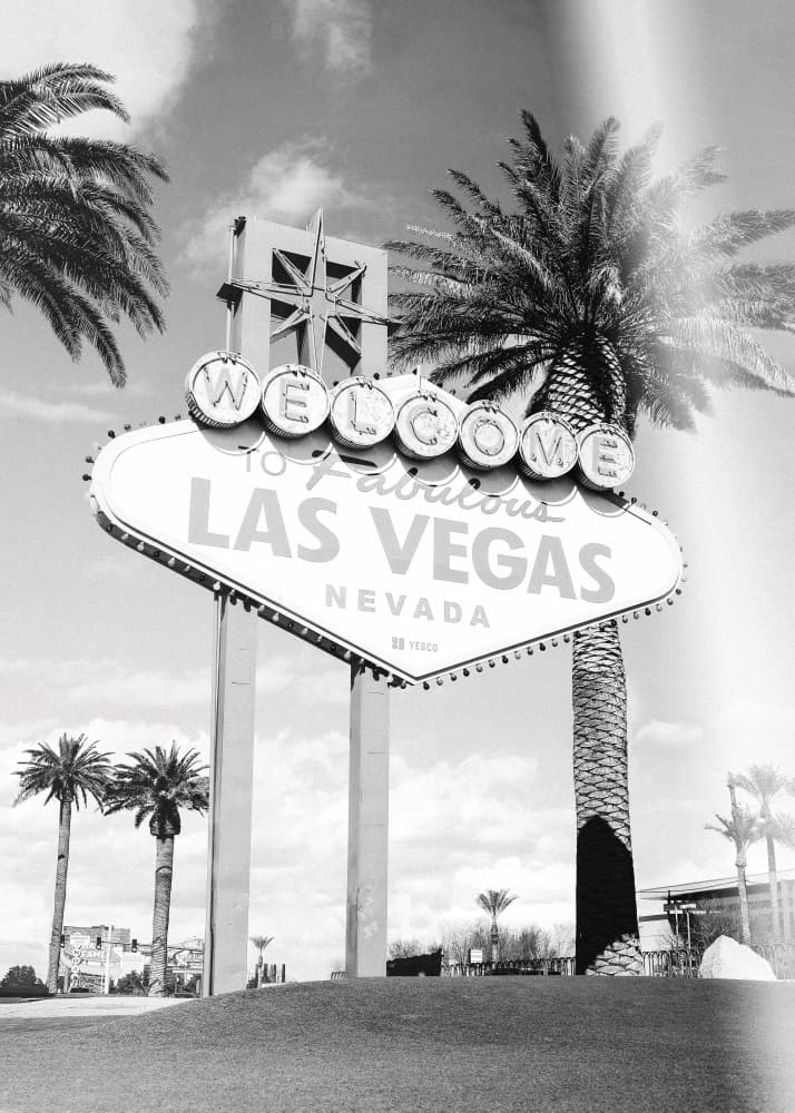 Fabulous Las Vegas Landmark by Pictufy Studio III — canvas wall art