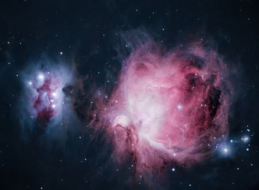 Celestial Nebula Glow by Magnus Renmyr — canvas wall art