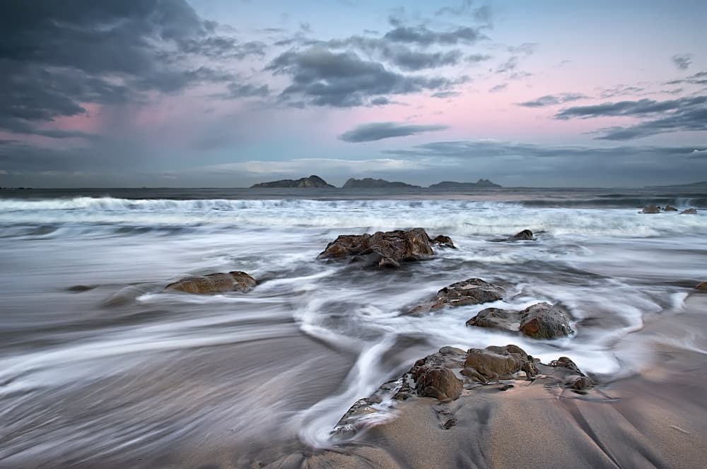Serene Ocean Dusk by Santiago Pascual Buye — canvas wall art