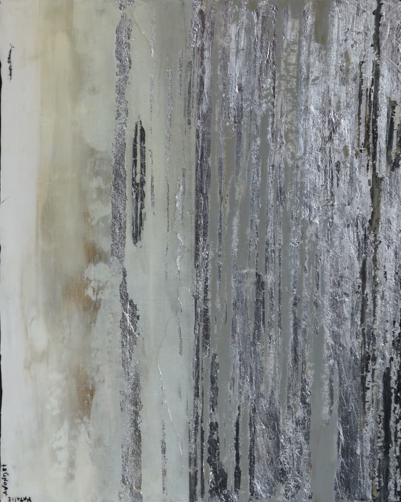 Modern Metallic Abstract