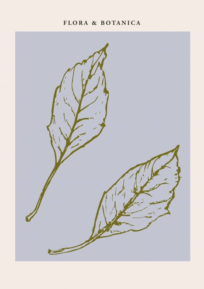 Florabotanicalineno05 by Treechild — canvas wall art