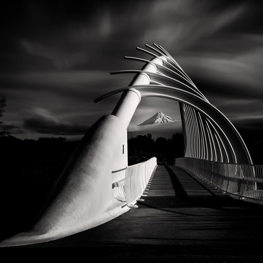 Iconic Bridge Mountain Frame by Steven Fudge — canvas wall art