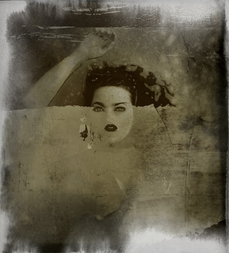 Dark Moody Gaze by Dalibor Davidovic — canvas wall art