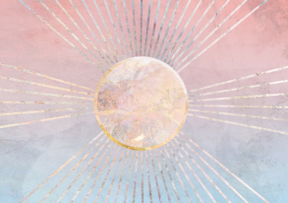Ethereal Orb Radiance by Sarah Manovski — canvas wall art