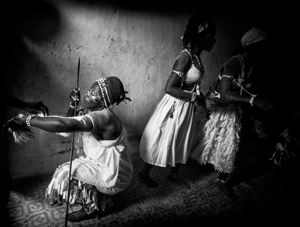 Spiritual Women's Ritual by Joxe Inazio Kuesta Garmendia — canvas wall art