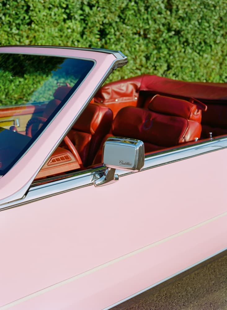 Pink Classic Convertible by Bethany Young — canvas wall art