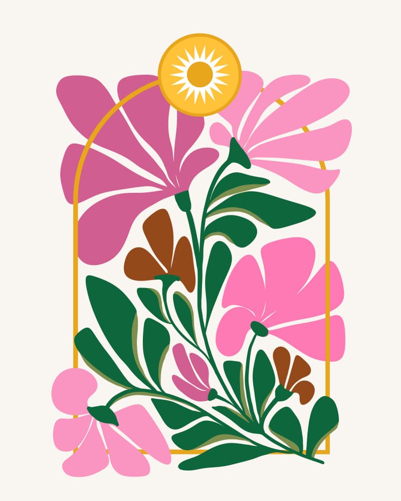 Jardin Du Soleil by Kristian Gallagher — canvas wall art