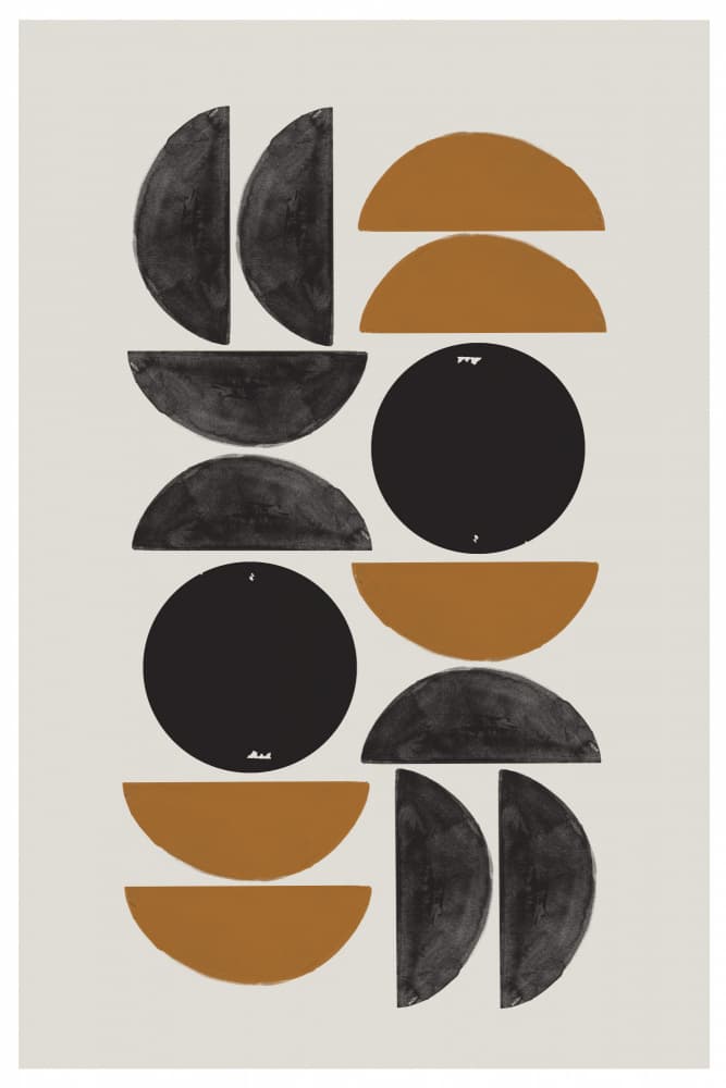 Geometric Harmony by THE MIUUS STUDIO — canvas wall art