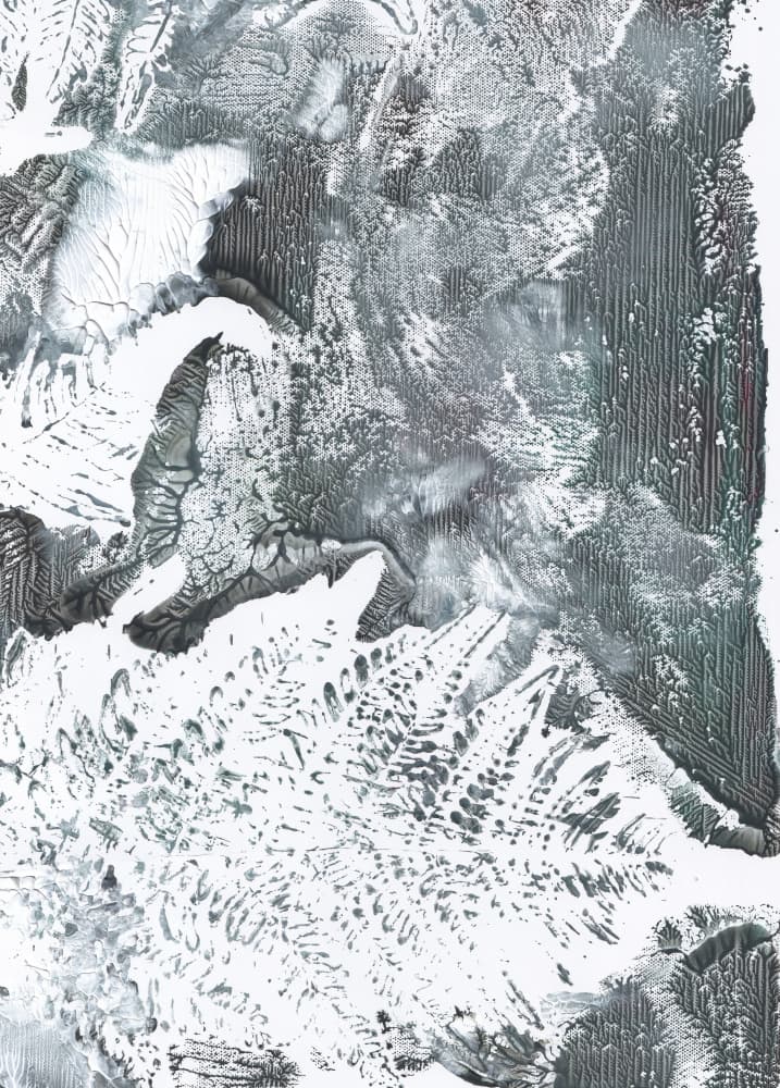 Abstract Organic Textures by Maira Ribena — canvas wall art