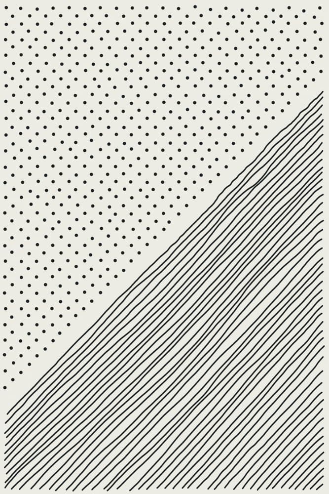 Abstract Dots and Lines by jay stanley — canvas wall art