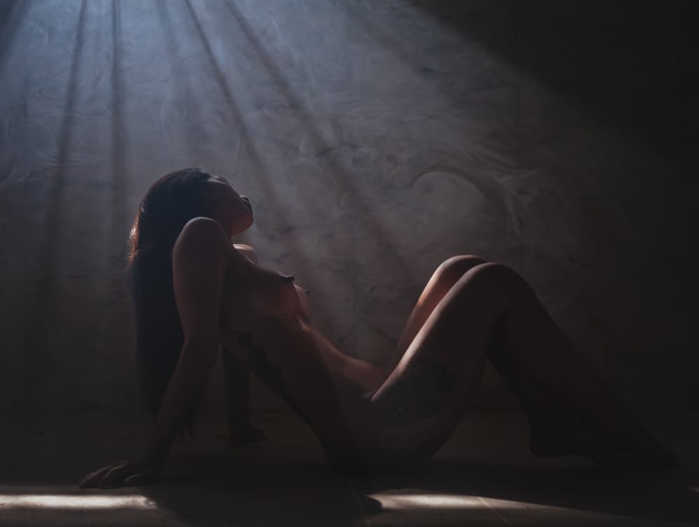 Sensual Light Rays by Thanakorn Chai Telan — canvas wall art