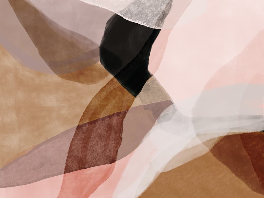 Soft Organic Flow by Gemma Bardot — canvas wall art