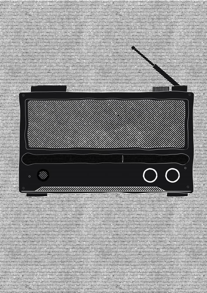 Retro Radio Static