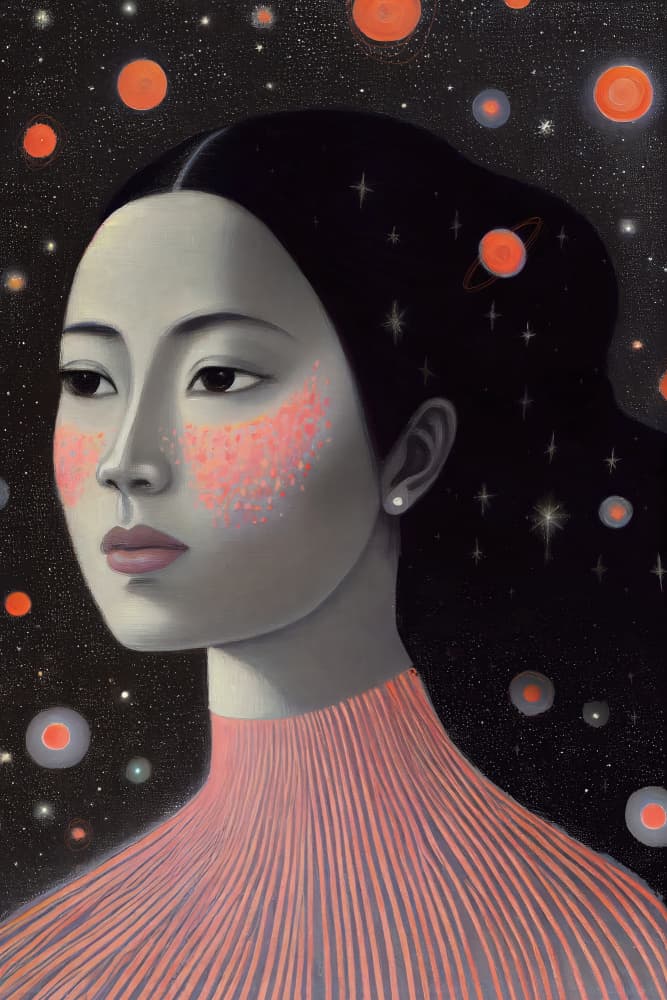 Celestial Dreamer by Treechild — canvas wall art