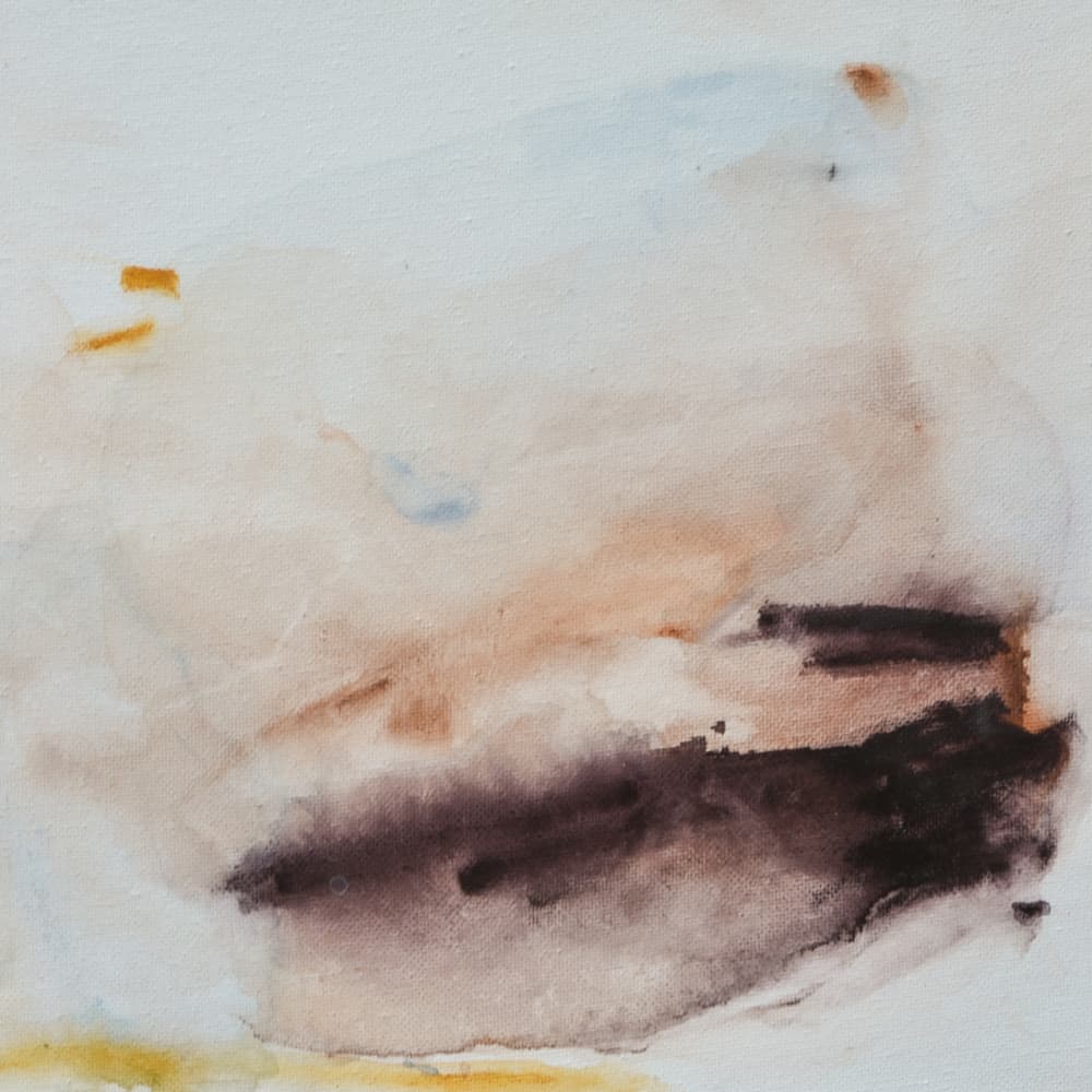 Earthy Abstract Flow by Arohika Verma — canvas wall art