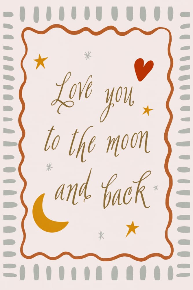 Loveyoutothemoonandbackno02 by Treechild — canvas wall art