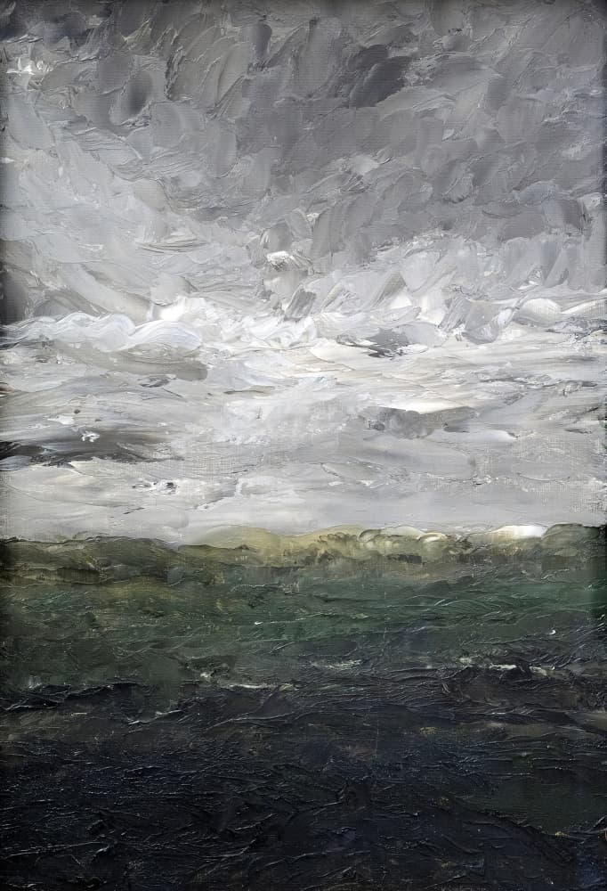 Landscape Study the Heath 1905 by August Strindberg — canvas wall art