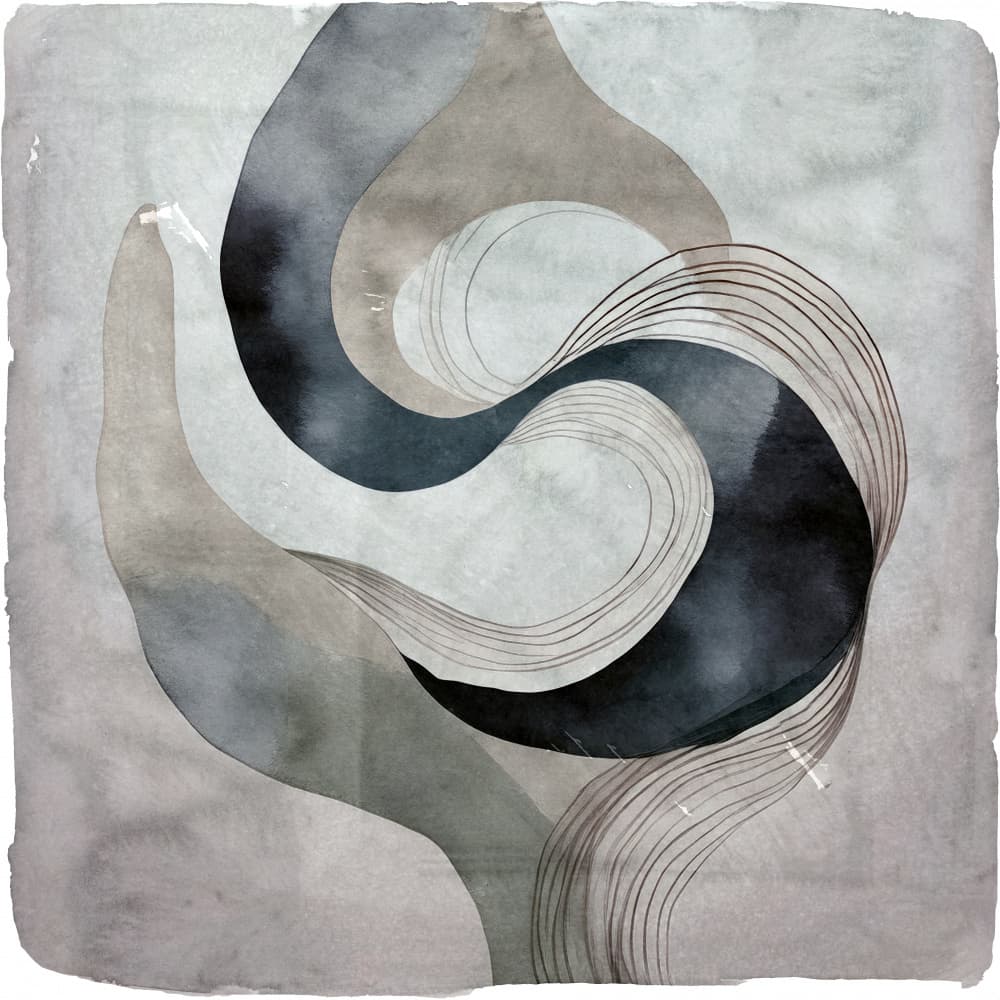 Gentle Fluid Motion by cartissi — canvas wall art