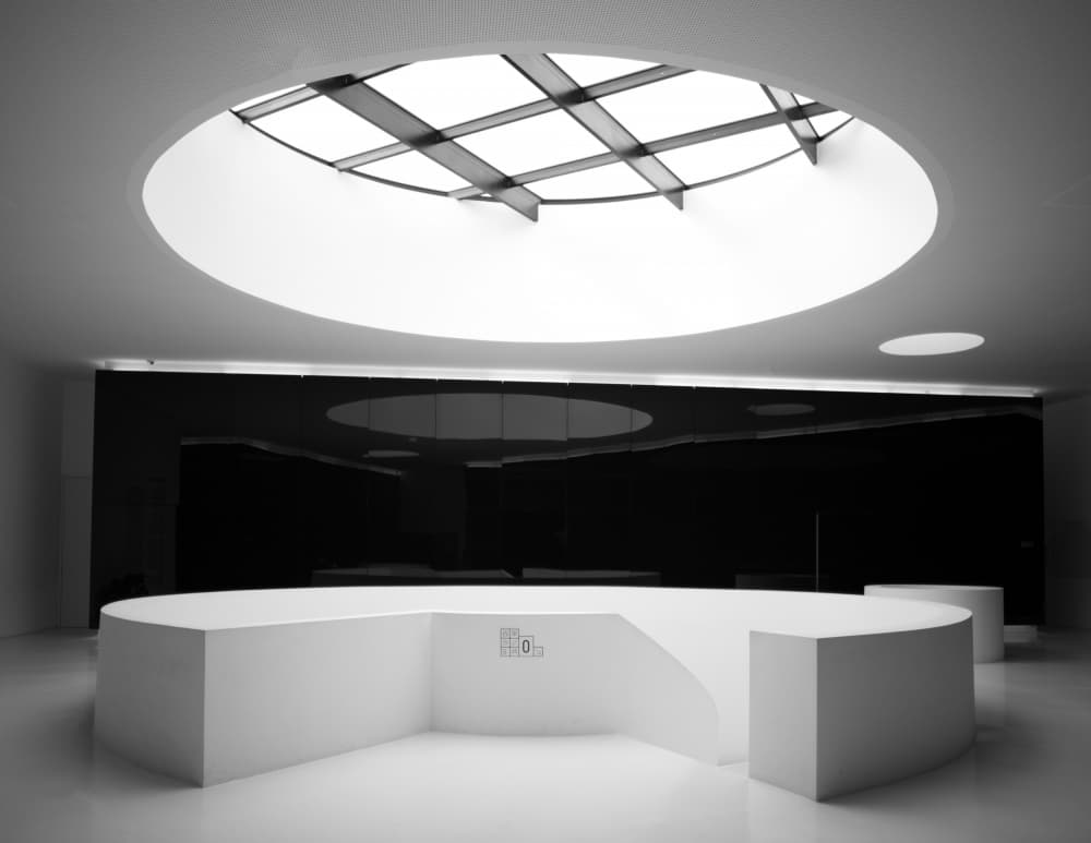 Bright Minimalist Architecture by Luis Borges Alves — canvas wall art