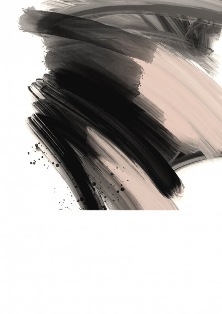 Dynamic Abstract Strokes by Nilesh Kulkarni — canvas wall art