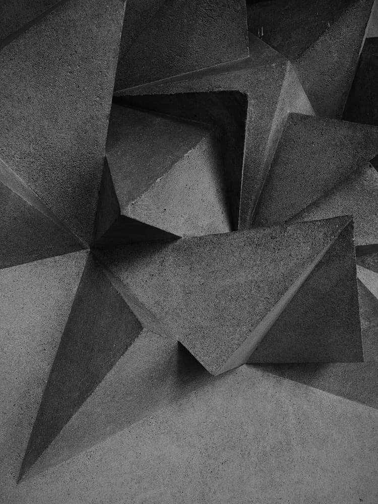 Abstract Concrete Forms by Fan Lin (APA) — canvas wall art