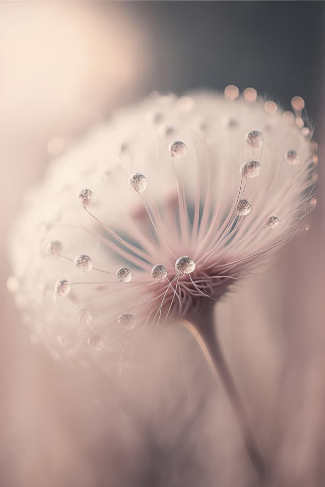 Whispered Dewdrops by Treechild — canvas wall art