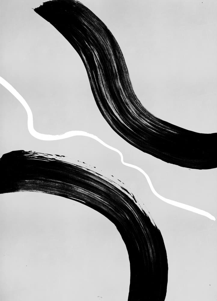 Lines and Shapes 10 by Mareike Böhmer — canvas wall art