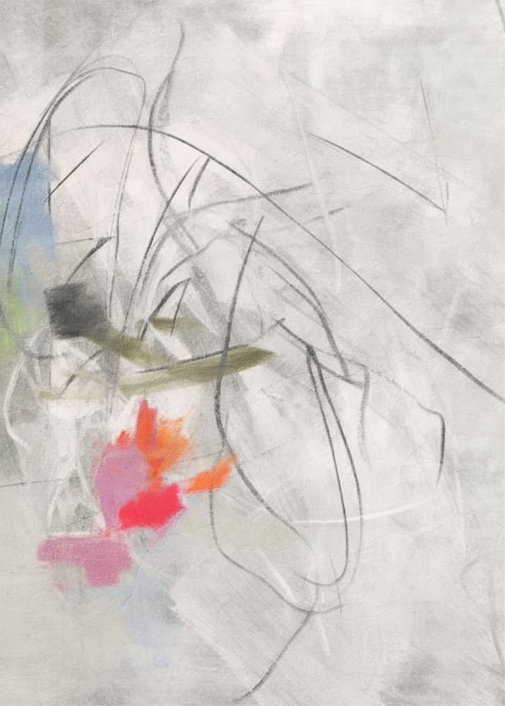 Vibrant Abstract Strokes by Alma — canvas wall art