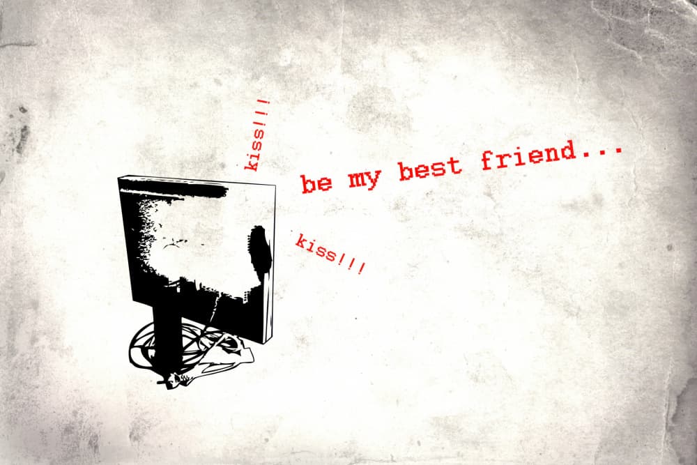 Be My Best Friend by Rafal Kulik — canvas wall art