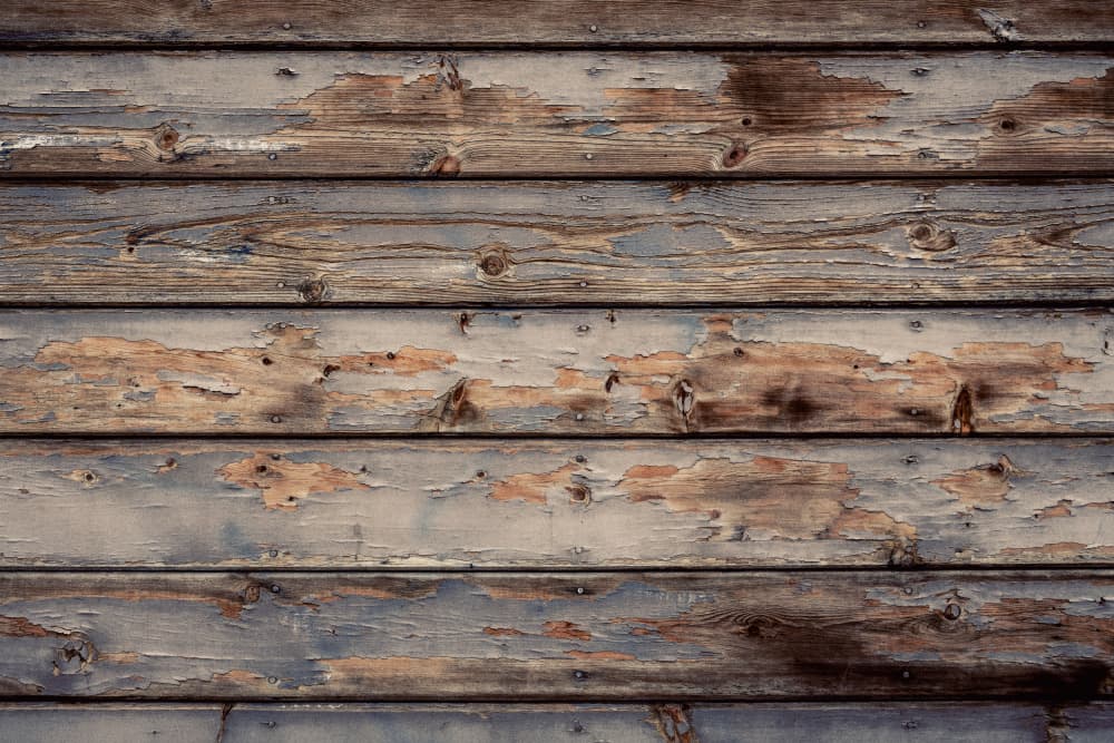 Peeling Weathered Wood by Tim Mossholder — canvas wall art