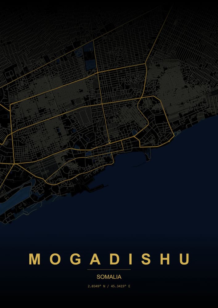 Mogadishu by HUGO — canvas wall art