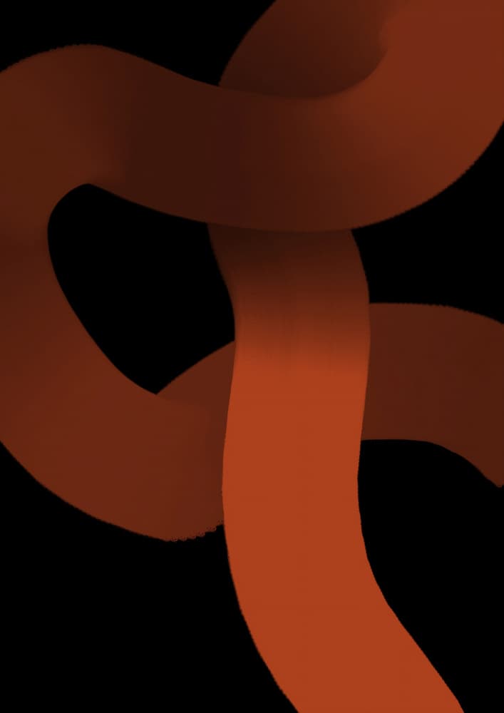 Rich Brown Abstract Flow by Cesare Bellassai Art — canvas wall art