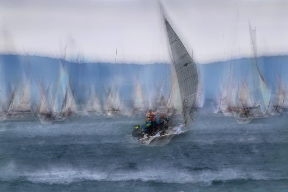 Sailing Race Motion by Milan Malovrh — canvas wall art