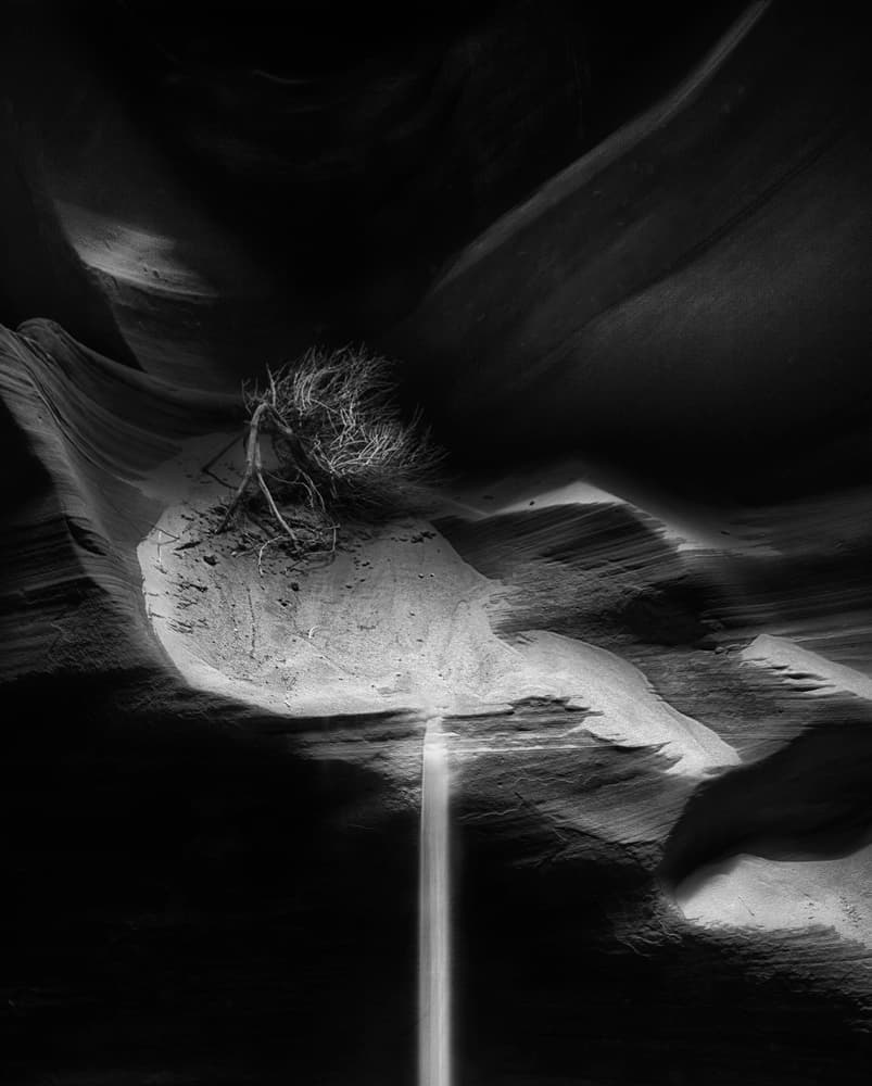 Canyon Light Beam by Yvette Depaepe — canvas wall art