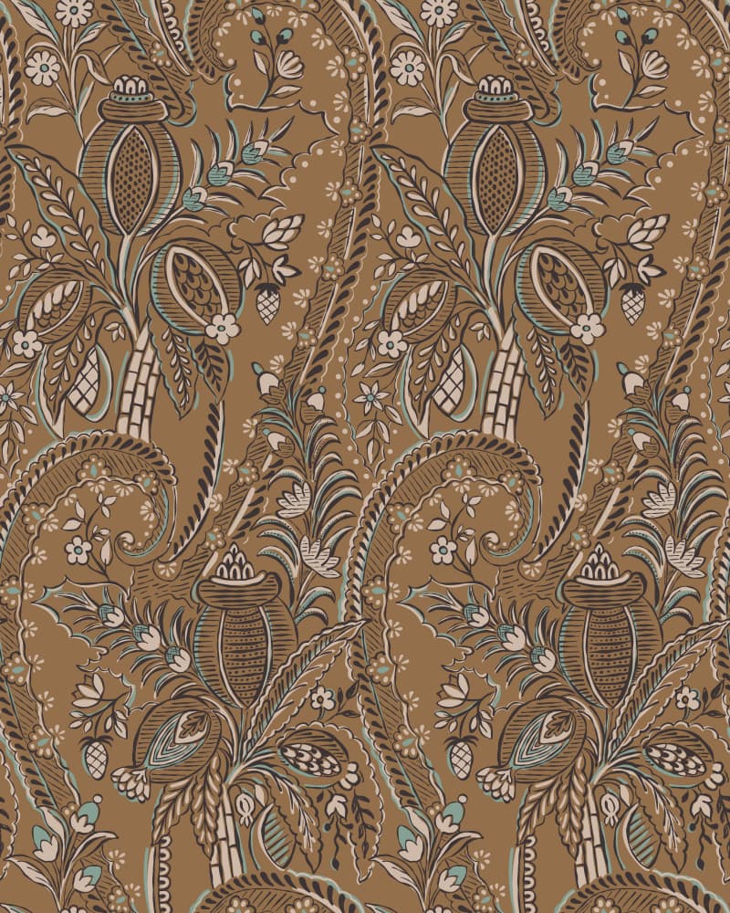 Vintage Floral Pattern by Alexandra Weise — canvas wall art