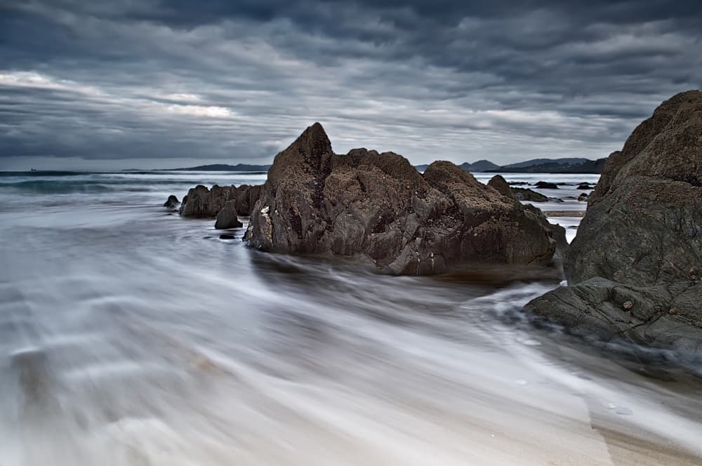 Dramatic Coastal Flow by Santiago Pascual Buye — canvas wall art