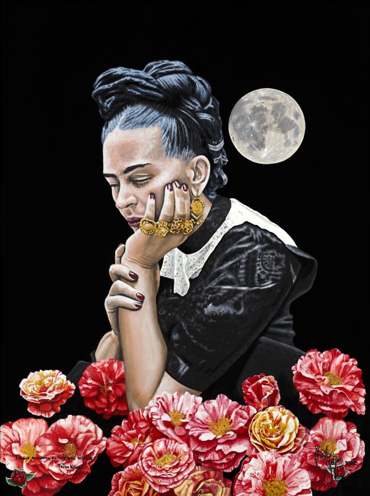 I Paint Flowers so They Will Not Die by Christian Beijer — canvas wall art