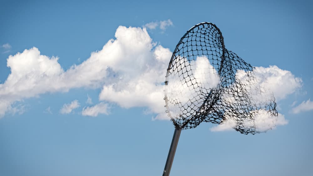 Catching Clouds by Ina Tänzer — canvas wall art