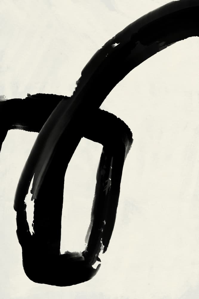 Bold Inkwash Strokes by Treechild — canvas wall art