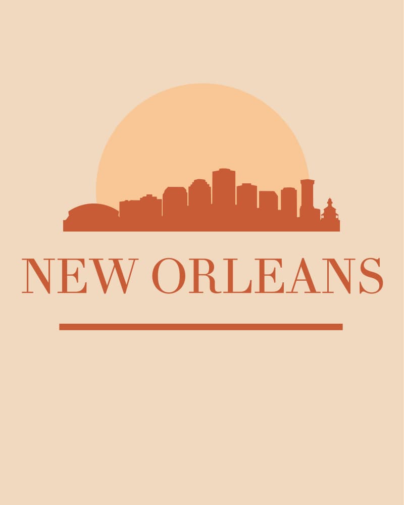 Black Skyline Earth Tone 60 by Emiliano Deificus — canvas wall art