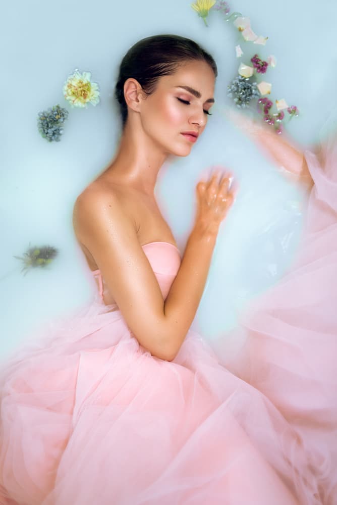 Ethereal Milk Bath by Adalia Fedur — canvas wall art