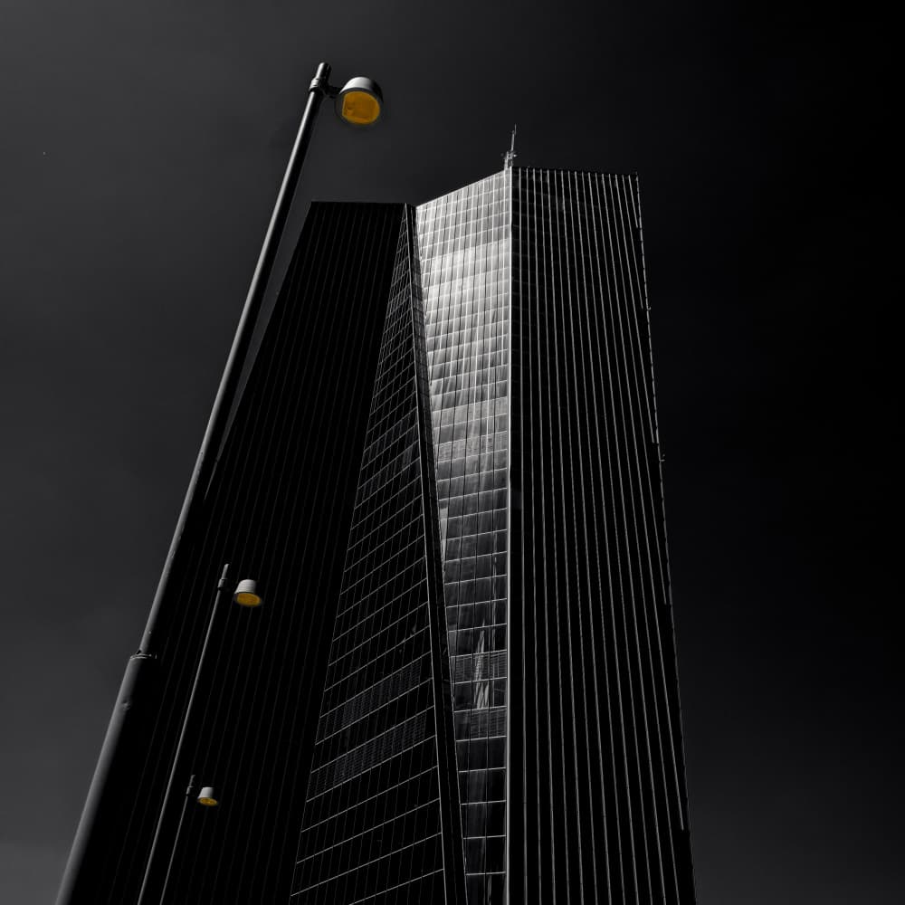 Dramatic Urban Light by Roland Weber — canvas wall art