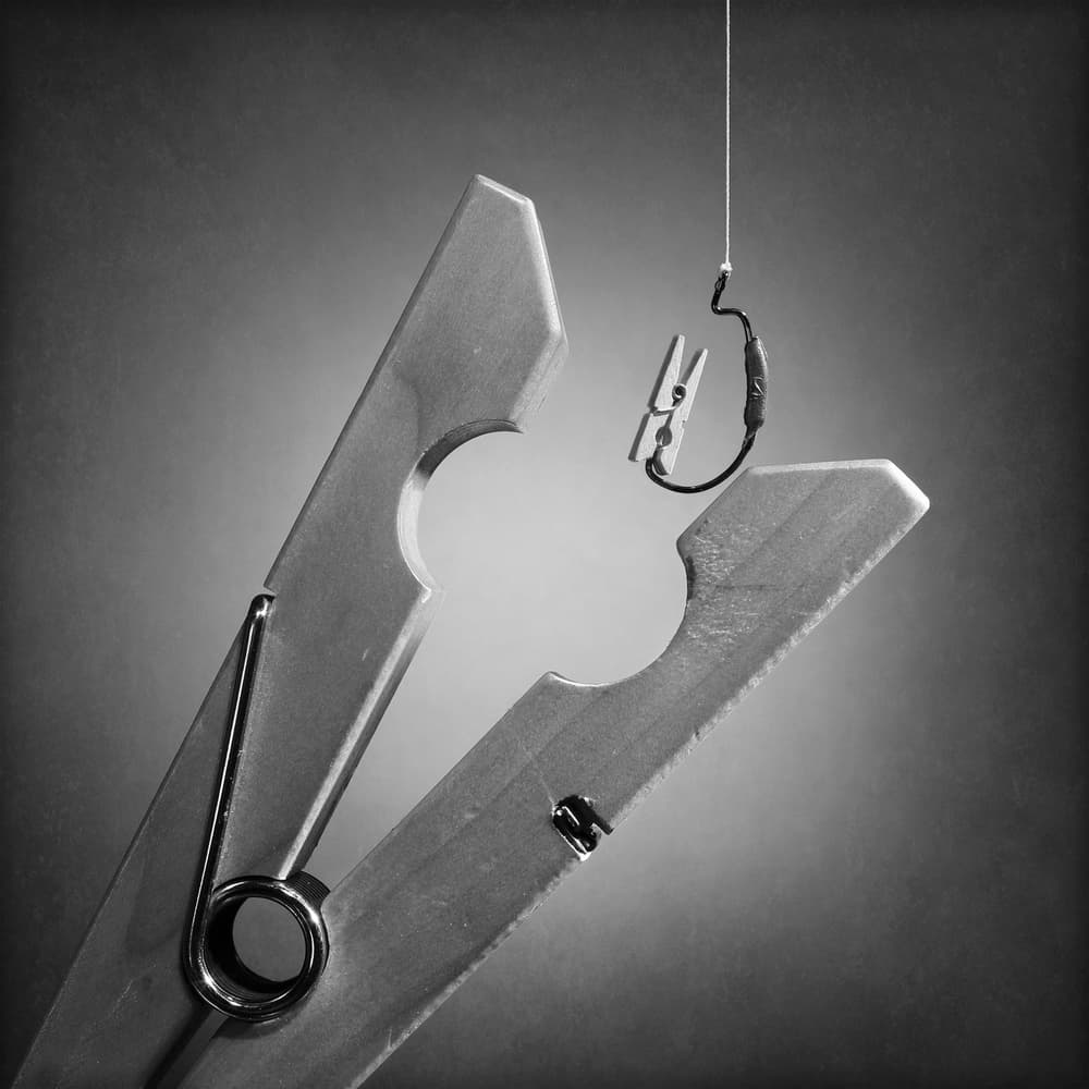 Miniature Clothespin Trap by Victoria Glinka — canvas wall art