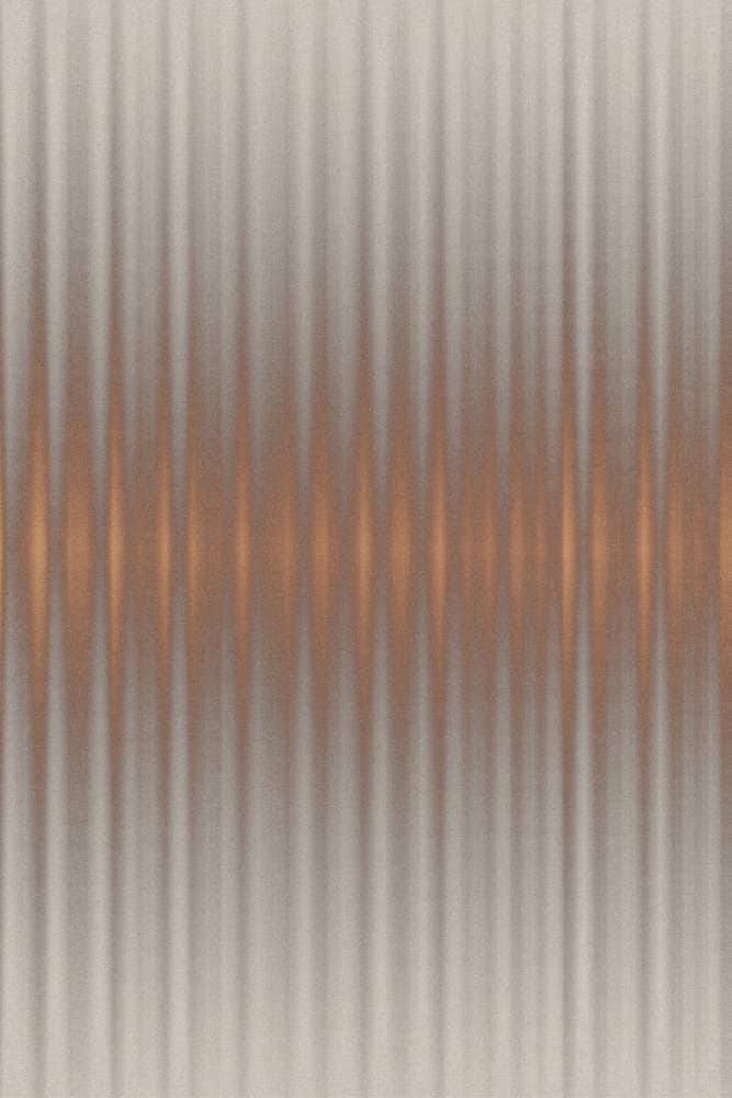 Shimmering Copper Lines by Alma — canvas wall art