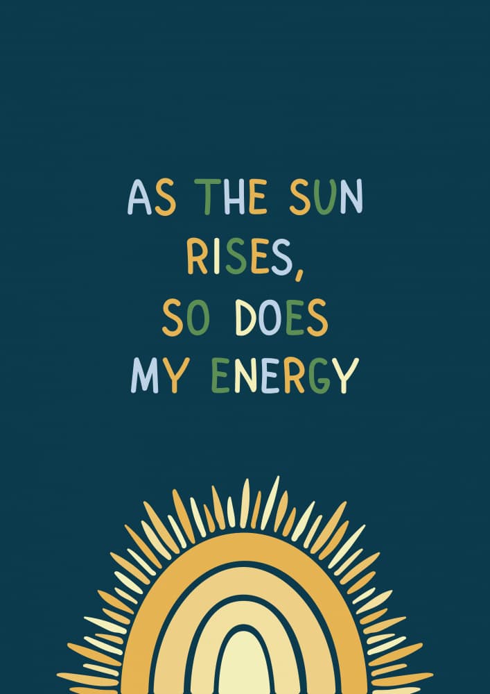 Rising Sun Energy by Olena Kovalova — canvas wall art